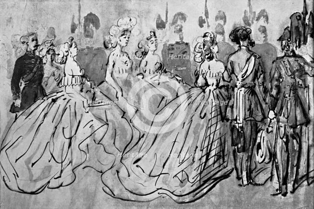 'Levee', (1930).Artist: Constantin Guys