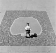 Levelling Stone, Coventry, West Midlands, 1960s. Artist: Eric de Maré