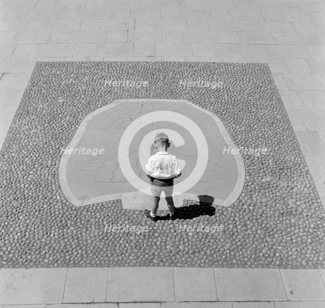 Levelling Stone, Coventry, West Midlands, 1960s. Artist: Eric de Maré.