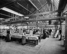 Lever Brothers Sunlight Soap Works, Port Sunlight, Wirral, Merseyside, 1897. Artist: Henry Bedford Lemere