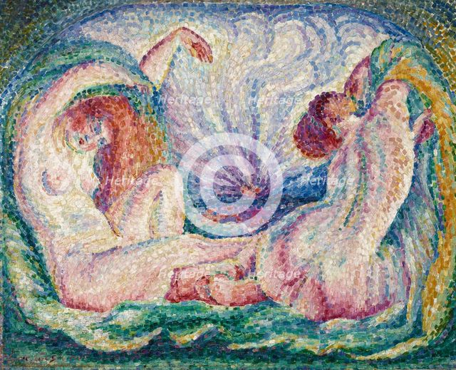 Lever du soleil (Sunrise). Creator: Cousturier, Lucie (1870-1925).
