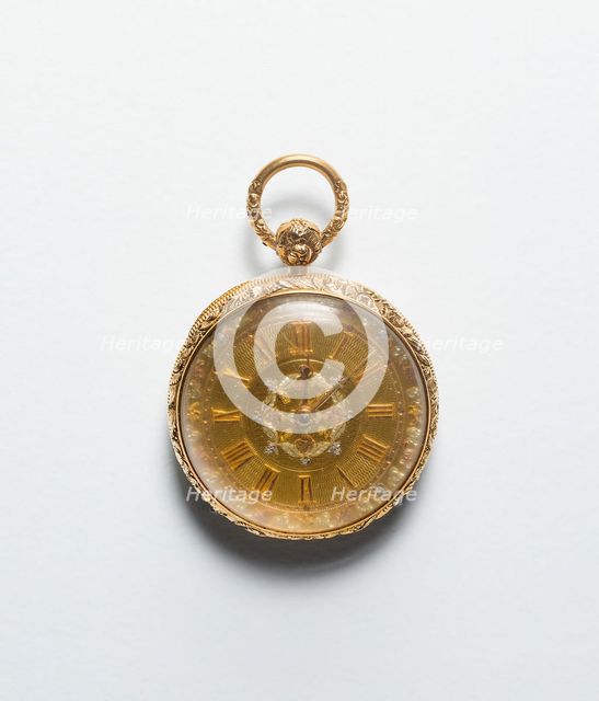 Lever Watch, England, Mid 19th century. Creator: Unknown.