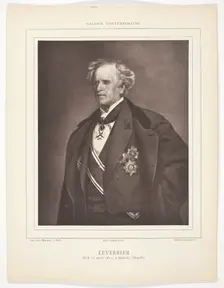 Leverrier, 1875/79. Creator: Goupil and Co