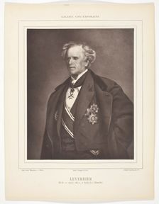 Leverrier, 1875/79. Creator: Goupil and Co