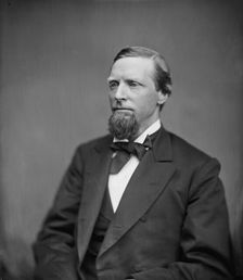 Levi Warner of Connecticut, between 1865 and 1880. Creator: Unknown