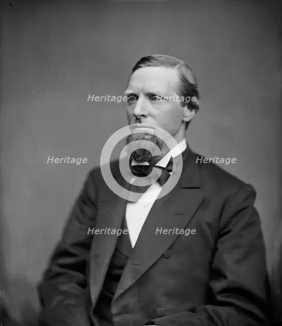 Levi Warner of Connecticut, between 1865 and 1880. Creator: Unknown.