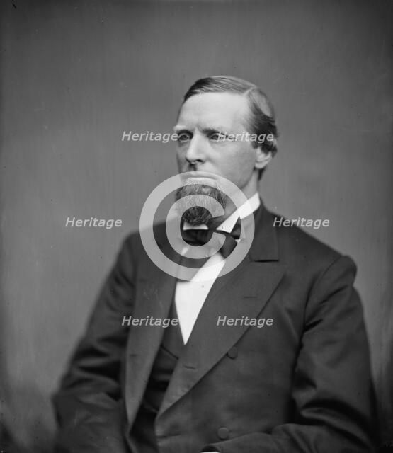 Levi Warner of Connecticut, between 1865 and 1880. Creator: Unknown.