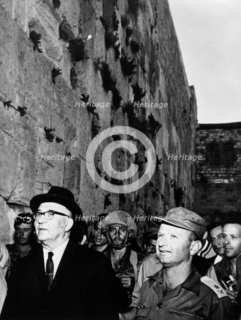Levi Eshkol (1895-1969), Israeli Prime minister. Creator: Unknown.