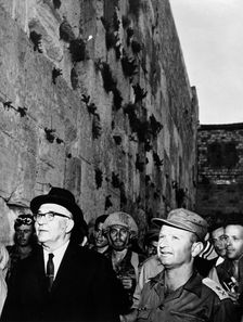 Levi Eshkol (1895-1969), Israeli Prime minister. Creator: Unknown