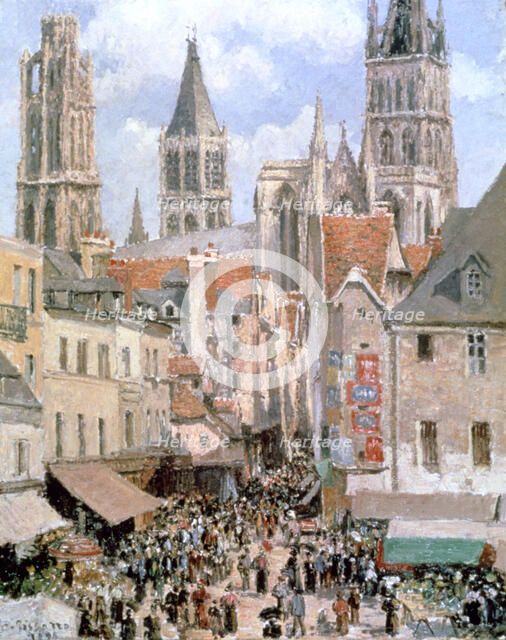 'Levine and Walk Rouen',1898. Artist: Camille Pissarro