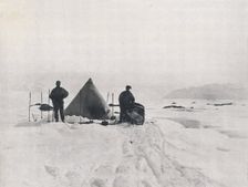 Levick's Camp Among Crevasses 1912, (1913). Artist: G Murray Levick