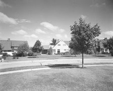 Levittown houses, 1958. Creator: Gottscho-Schleisner, Inc
