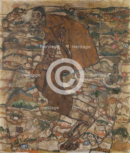 Levitation (The Blind II), 1915. Artist: Schiele, Egon (1890–1918)