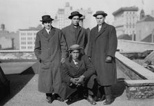 Lew G. Henderson; Vincent Genoves; E.K. Miller; and Duke P. Kahanamoku, 1912. Creator: Bain News Service