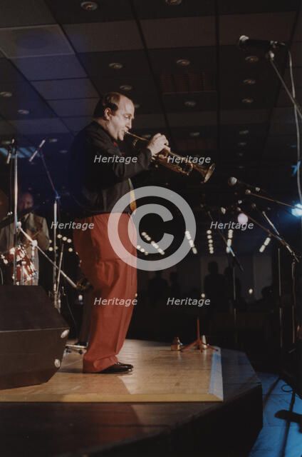 Lew Soloff, Jazz Inn Party, Nordwijk, Netherlands, 1989. Creator: Brian Foskett.