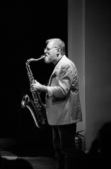 Lew Tabackin, Brecon Jazz Festival, Brecon, Powys, Wales, 1999. Artist: Brian O'Connor