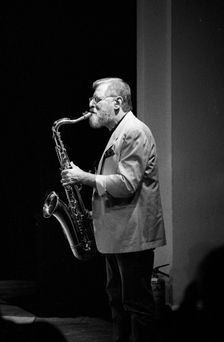 Lew Tabackin, Brecon Jazz Festival, Brecon, Powys, Wales, 1999. Artist: Brian O'Connor