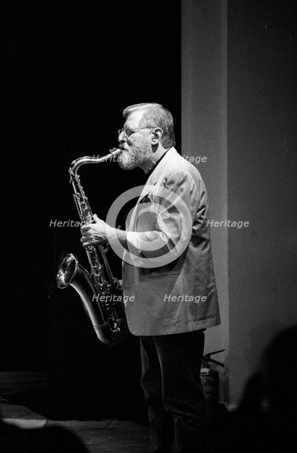 Lew Tabackin, Brecon Jazz Festival, Brecon, Powys, Wales, 1999. Artist: Brian O'Connor.