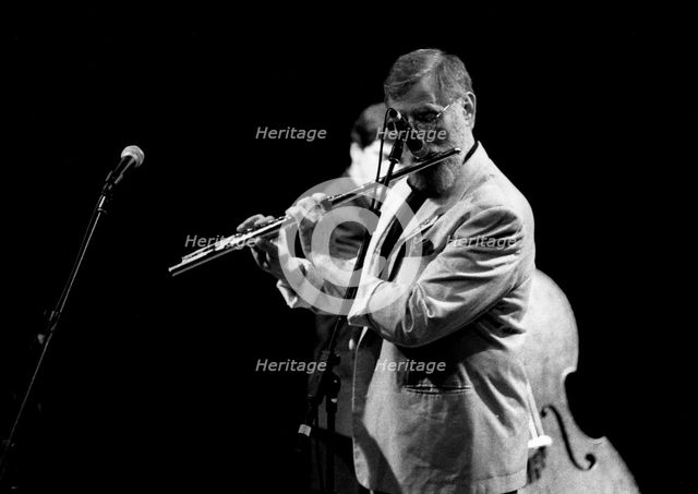 Lew Tabackin, Brecon Jazz Festival, Brecon, Powys, Wales, 1999. Artist: Brian O'Connor.