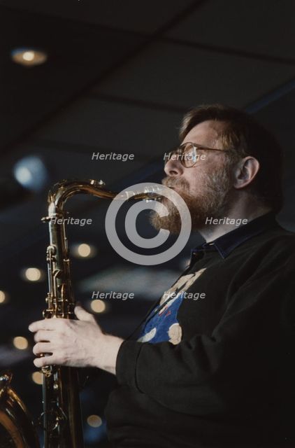 Lew Tabackin, Jazz Inn Party, Nordwijk, Netherlands, 1989. Creator: Brian Foskett.