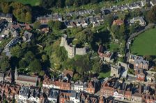 Lewes Castle, East Sussex, 2022. Creator: Damian Grady