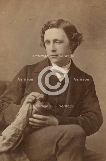 Lewis Carroll (Charles Lutwidge Dodgson), 1863. Creator: Oscar Gustav Rejlander.
