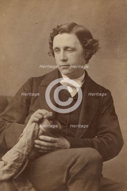 Lewis Carroll (Charles Lutwidge Dodgson), 1863. Creator: Oscar Gustav Rejlander.