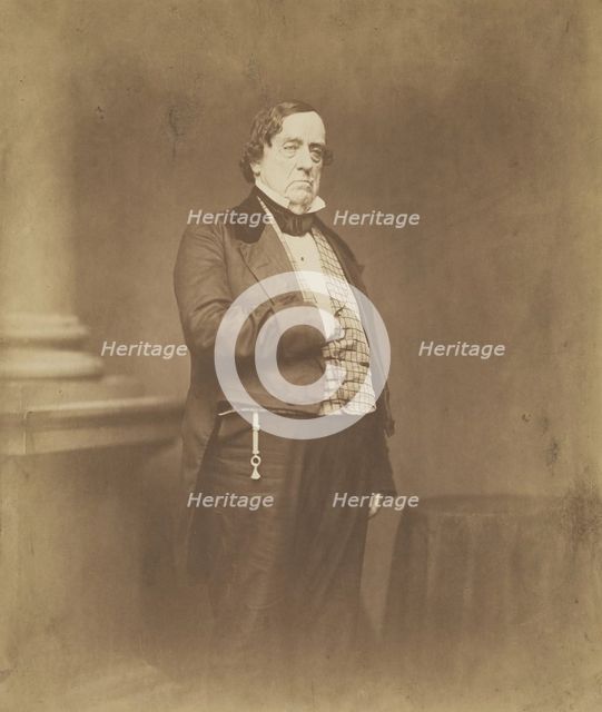 Lewis Cass, c1857. Creator: Mathew Brady.