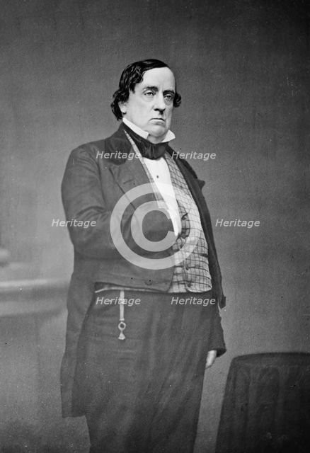 Lewis Cass of Michigan, between 1855 and 1865. Creator: Unknown.