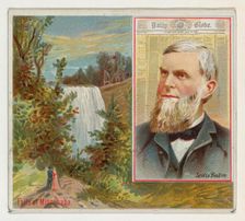 Lewis Baker, St. Paul Daily Globe, from the American Editors series (N35) for Allen & Gint..., 1887. Creator: Allen & Ginter