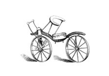 Lewis Gompertz's improvement on Baron von Drais's bicycle, 1821