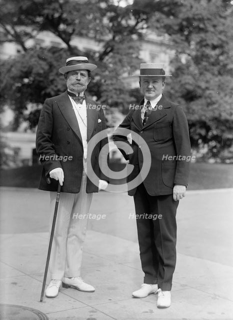 Lewis, James Hamilton, Rep. from Washington, 1897-1899; Senator from Illinois..., 1917. Creator: Harris & Ewing.