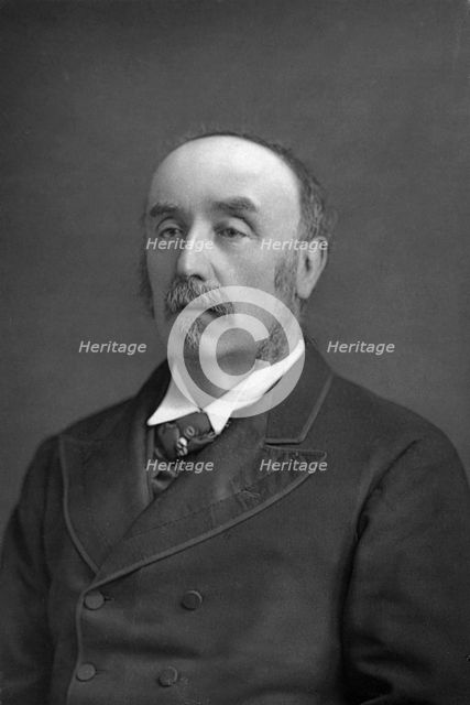 Lewis Morris, British poet, 1890.Artist: W&D Downey