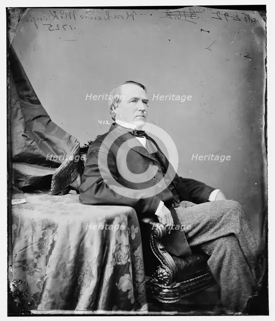 Lewis McKenzie of Virginia, between 1860 and 1875. Creator: Unknown.