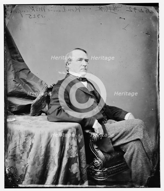 Lewis McKenzie of Virginia, between 1860 and 1875. Creator: Unknown.