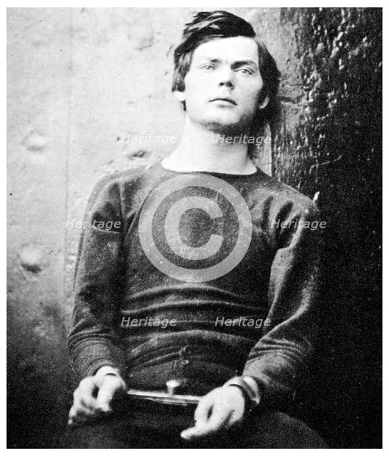 Lewis Powell, member of the Lincoln assassination plot, 1865 (1955). Artist: Unknown