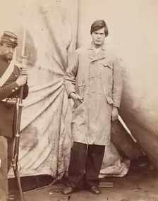 Lewis Powell [alias Lewis Payne], April 27, 1865. Creator: Alexander Gardner