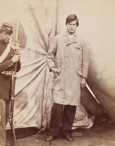 Lewis Powell [alias Lewis Payne], April 27, 1865. Creator: Alexander Gardner