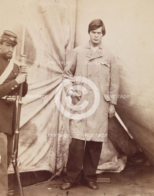 Lewis Powell [alias Lewis Payne], April 27, 1865. Creator: Alexander Gardner.