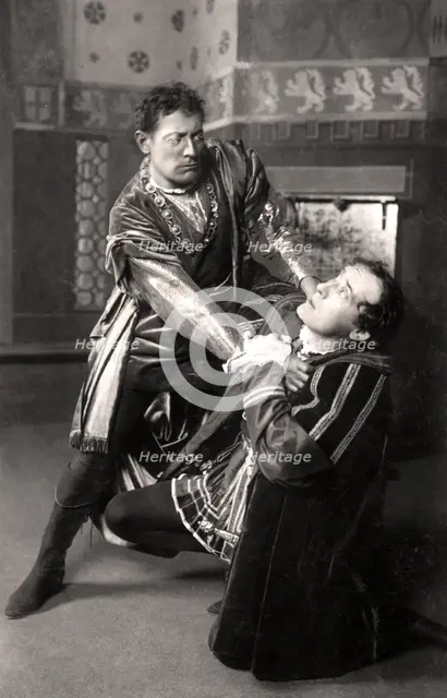 Lewis Waller (1860-1915) and Harry Brodribb Irving (1870-1919), English actors, 1906.Artist: Foulsham and Banfield