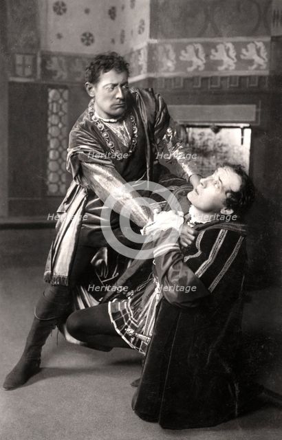 Lewis Waller (1860-1915) and Harry Brodribb Irving (1870-1919), English actors, 1906.Artist: Foulsham and Banfield