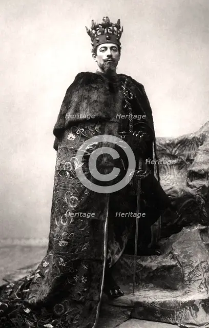 Lewis Waller (1860-1915), English actor and theatre manager, 1906.Artist: Dover Street Studios