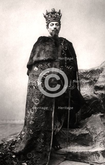 Lewis Waller (1860-1915), English actor and theatre manager, 1906.Artist: Dover Street Studios