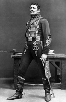 Lewis Waller (1860-1915), English actor and theatre manager, early 20th century.Artist: Ellis & Walery