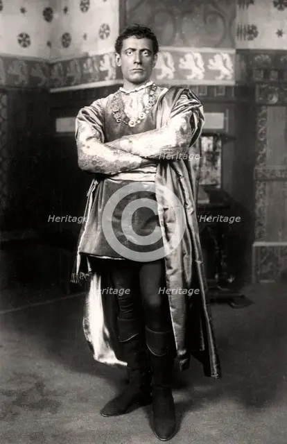 Lewis Waller (1860-1915), English actor and theatre manager, early 20th century.Artist: Foulsham and Banfield