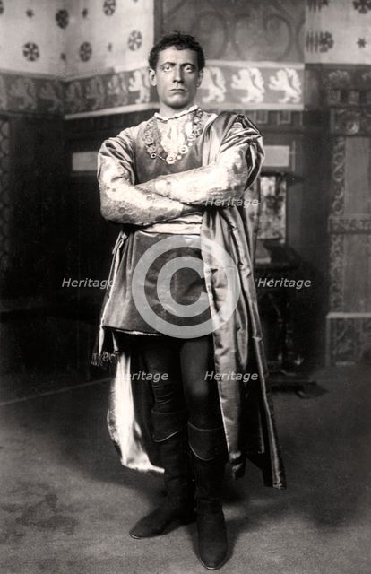 Lewis Waller (1860-1915), English actor and theatre manager, early 20th century.Artist: Foulsham and Banfield