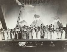 Lewis White, William Franklin, Frankie Fambro, Gladys Boucree, and Mabel Carter, 1938. Creator: Unknown