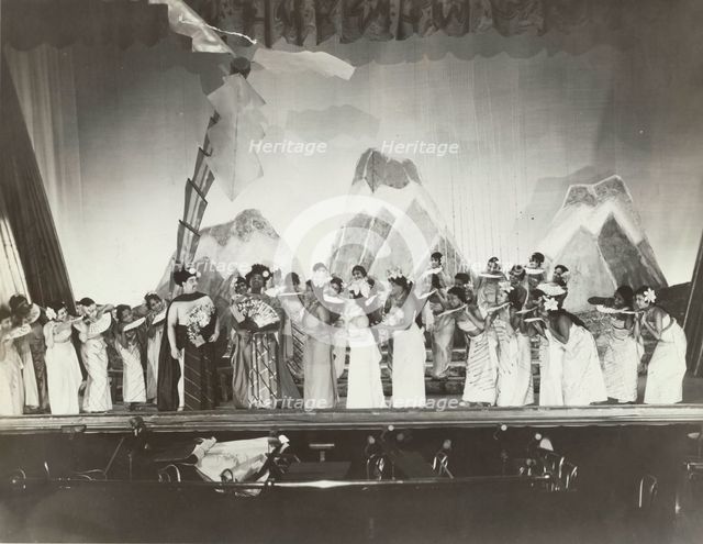 Lewis White, William Franklin, Frankie Fambro, Gladys Boucree, and Mabel Carter, 1938. Creator: Unknown.