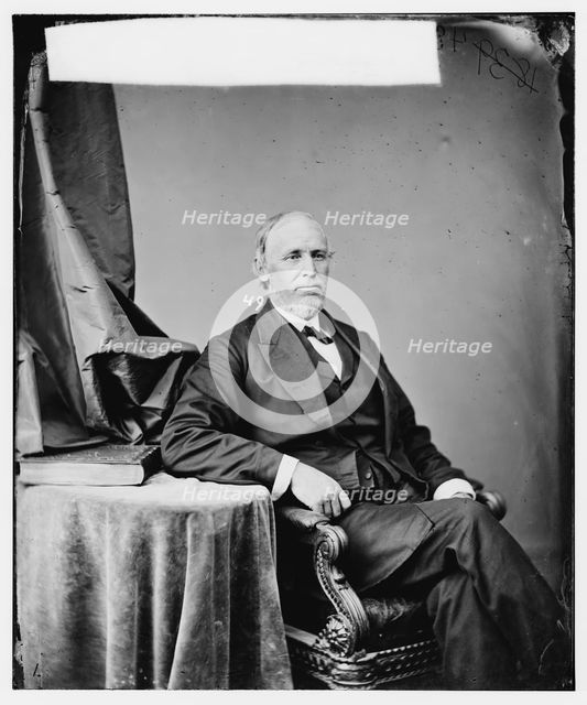 Lewis Tillman of Tennessee, between 1860 and 1875. Creator: Unknown.