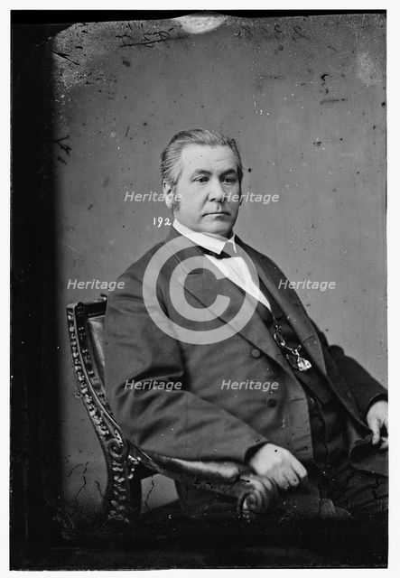 Lewis Vital Bogy of Missouri, between 1870 and 1880. Creator: Unknown.